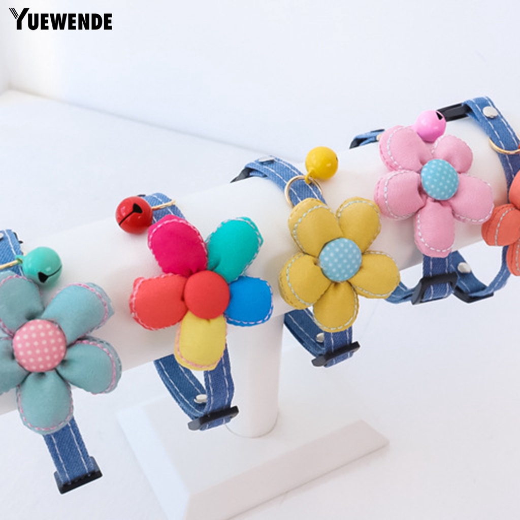 Vòng Cổ Hình Hoa Năm Cánh Có Thể Điều Chỉnh Cho Thú Cưng