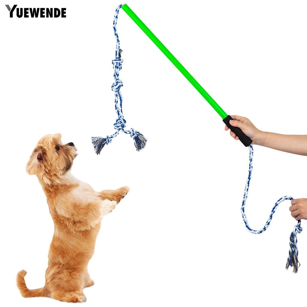 1 Bộ Gậy Đồ Chơi Bằng Cotton Bện Chống Cắn Thoải Mái Huấn Luyện Cún Cưng IQ