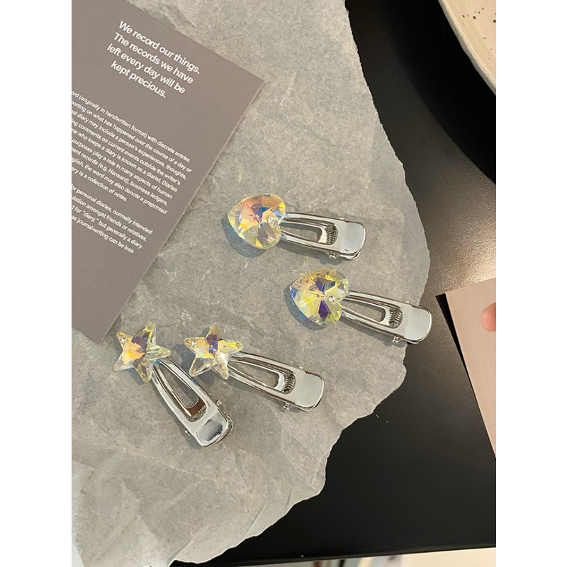 Kẹp Tóc Hình Ngôi Sao Lấp Lánh Bằng Hợp Kim 1 Cái