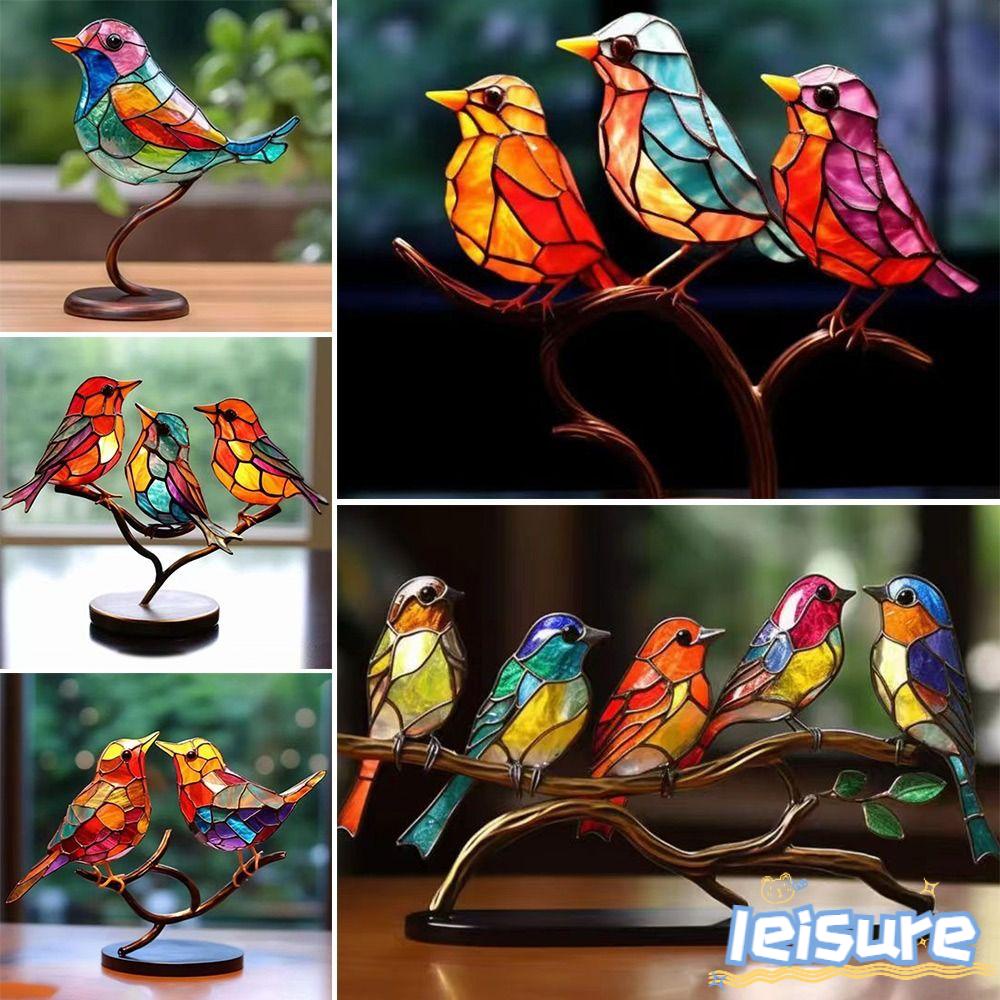 Chim Nhiều Màu Sắc Dùng Trang Trí Nhà Cửa / Văn Phòng Hiện Đại Thời Trang