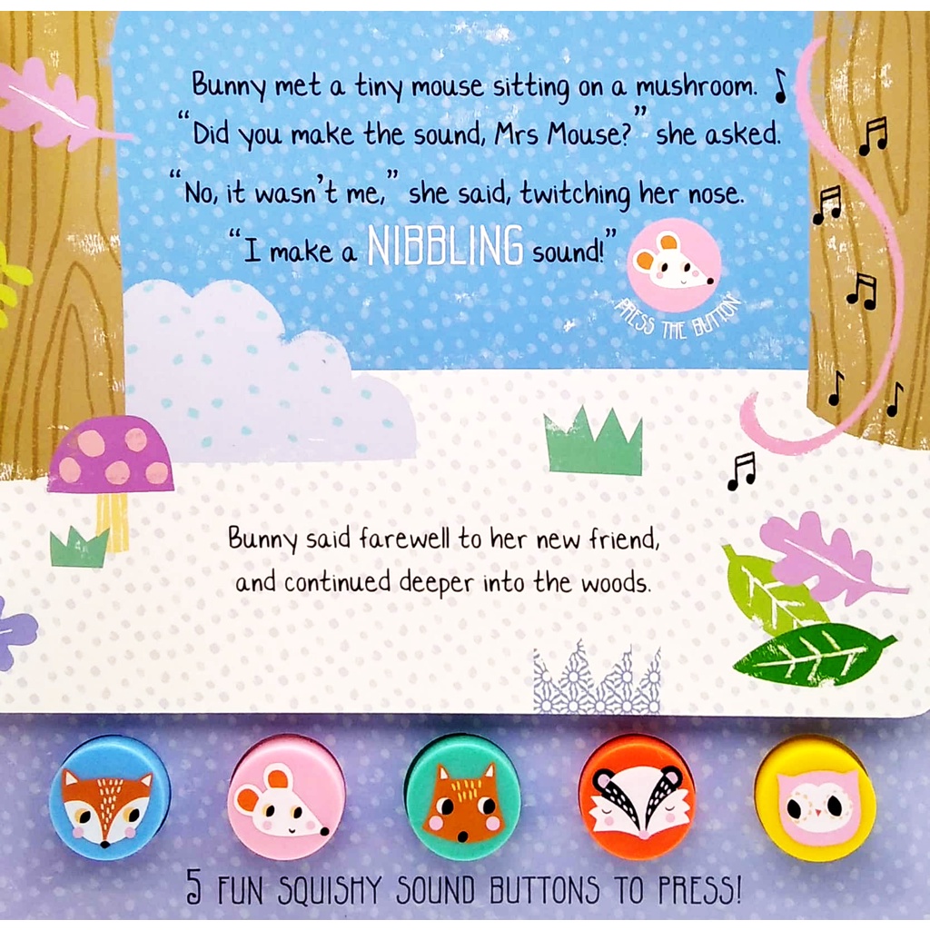 What Did Bunny Hear? - Press And Play Sound Book