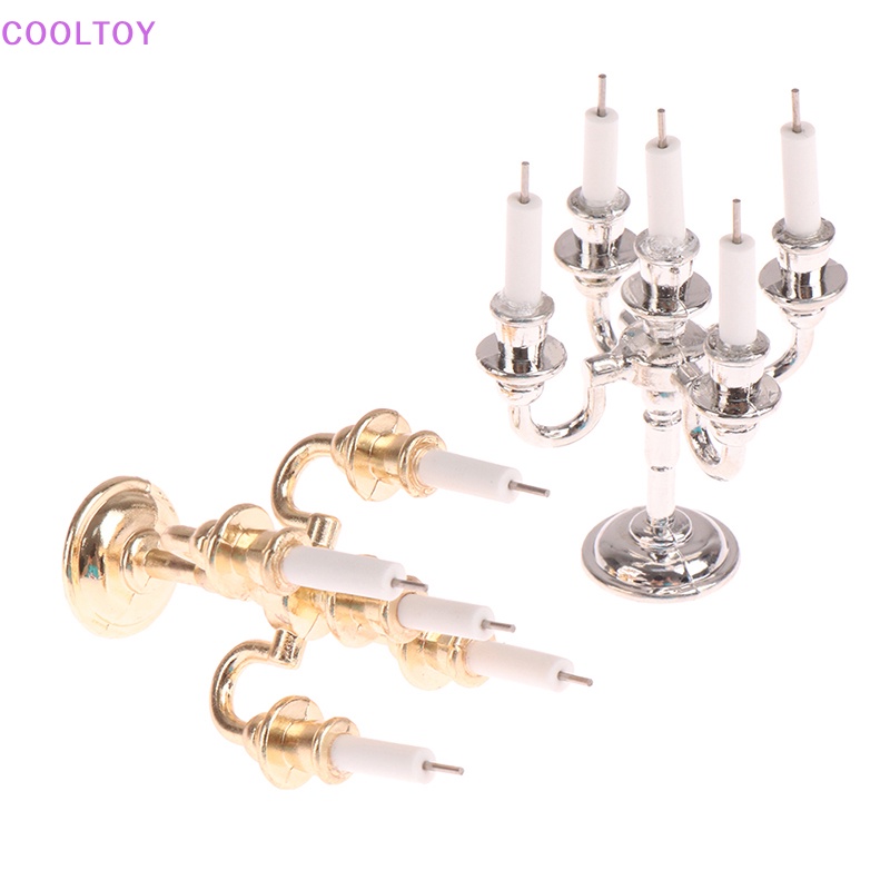 1 Cặp Tượng COOLTOY 1: 12 Mini Để Bàn Trang Trí Nhà Búp Bê