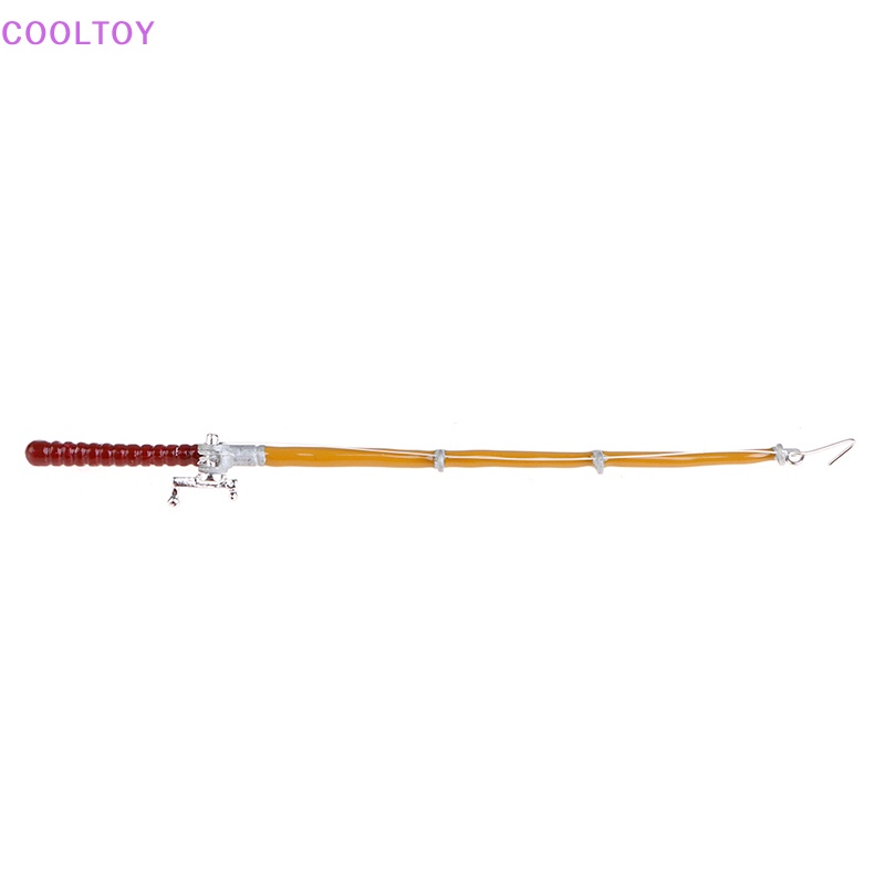 Cần Câu Cá Kim Loại Trang Trí Nhà Búp Bê Tỉ Lệ 1: 12