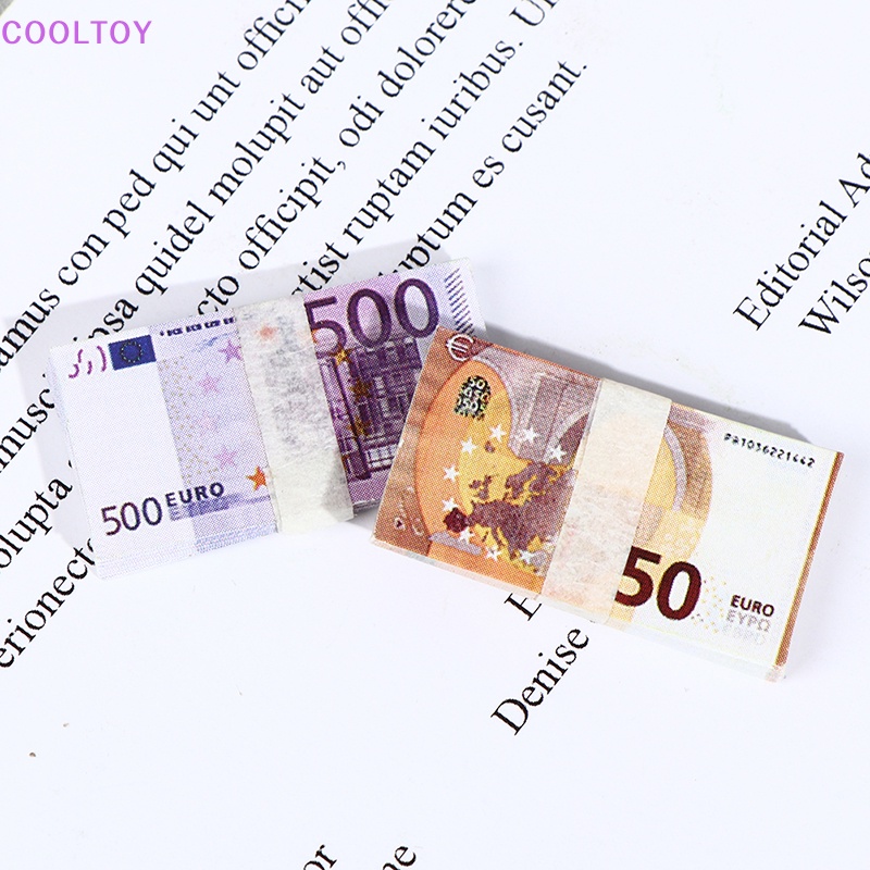 Cooltoy Set 20 Mô Hình Ngân Hàng Châu Âu Đồ Chơi Mini Cho Nhà Búp Bê