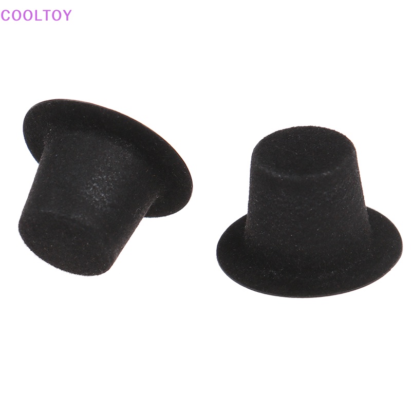 Cooltoy Set 10 Nón Đen Thu Nhỏ 1: 12 Trang Trí Nhà Búp Bê DIY
