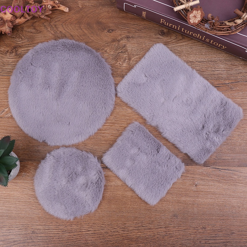 Cooltoy 1 Thảm Lông Mini Trang Trí Nhà Búp Bê