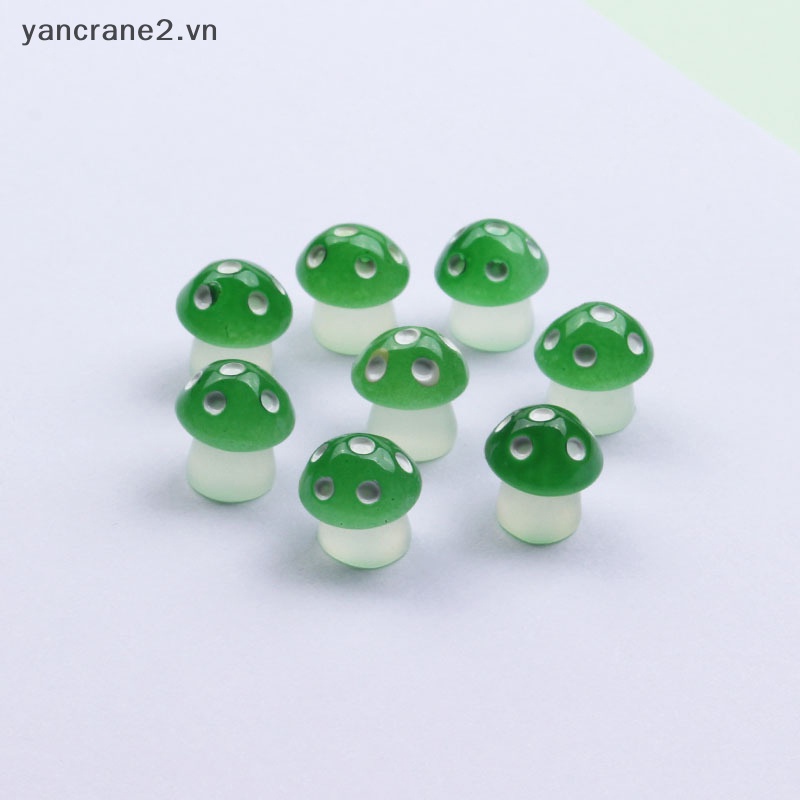 Bộ 5 Cây Nấm Phát Sáng Trang Trí Phong Cảnh DIY {yancrane2.vn}