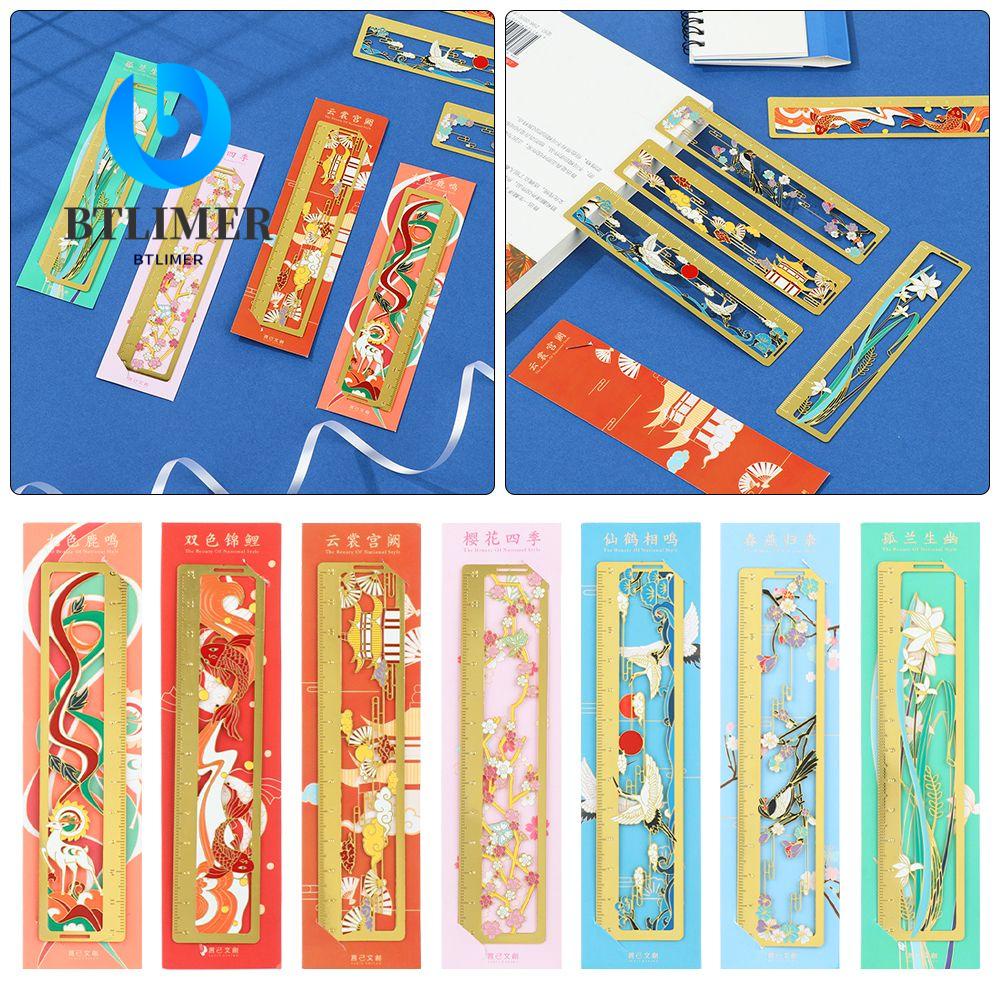 Thước Kẻ Họa Tiết Hoạt Hình Trung Hoa 12cm Trong Suốt Đa Năng DIY