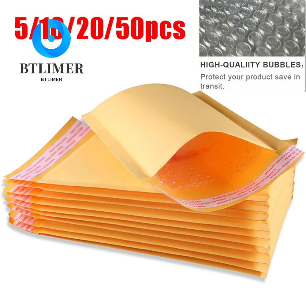 5 / 10 / 20 / 50 Túi Dán Miệng Túi Đựng Thư Siêu Nhẹ