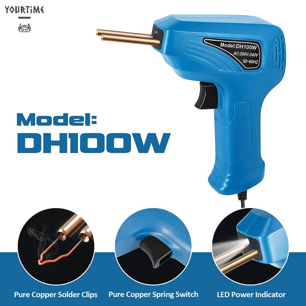 Bộ Dụng Cụ Hàn Nhựa 100W 110 / 220V Sửa Chữa Xe Hơi