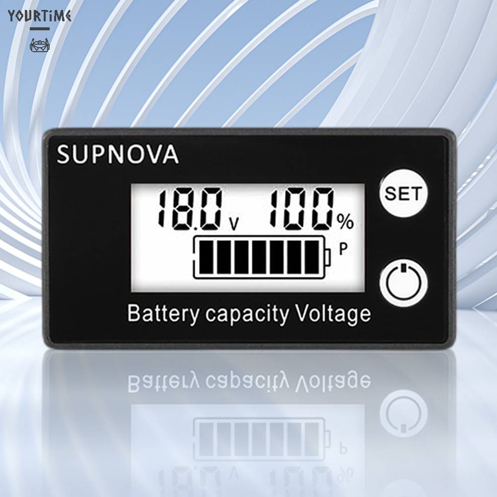 Vôn Kế Thông Minh Hiển Thị LCD DC 8V-100V