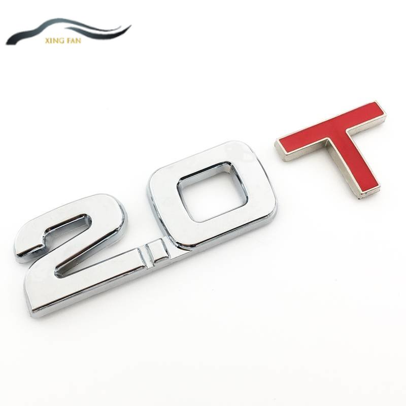 Miếng Dán logo Kim Loại 3D 1.3 1.4 1.5 1.6 1.8 2.0 2.2 2.4 2.5 2.8 3.0 T Trang Trí Đuôi Xe Hơi