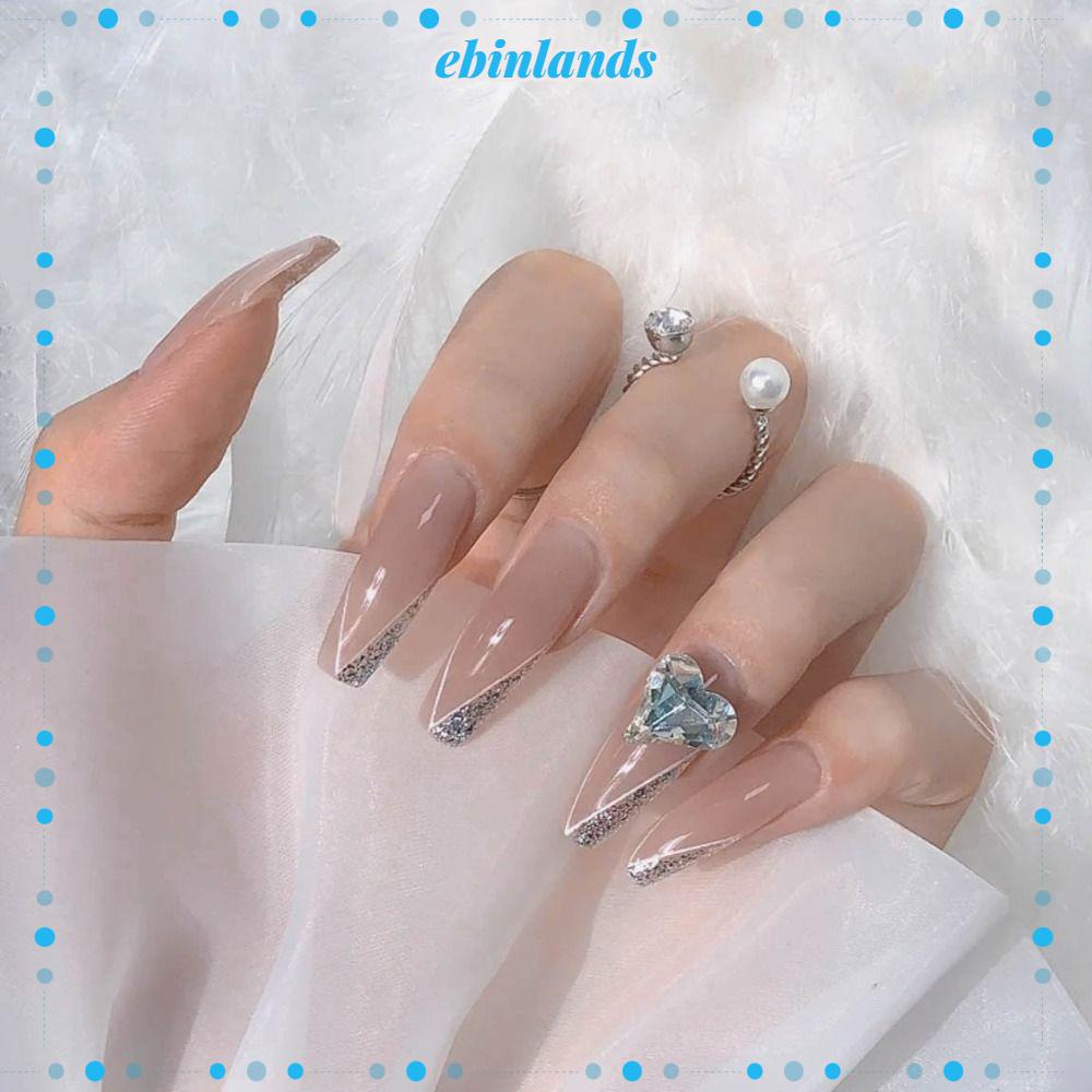 Bộ 24 Móng Tay Giả Có Thể Tháo Rời DIY