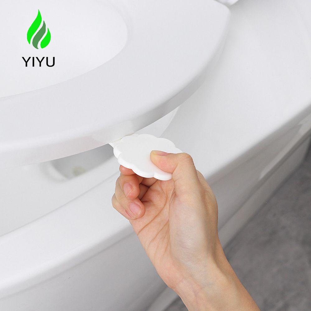 Dụng Cụ Nâng Bệ Ngồi Toilet Khách Sạn Tự Dính Tránh Chạm Tay Cầm