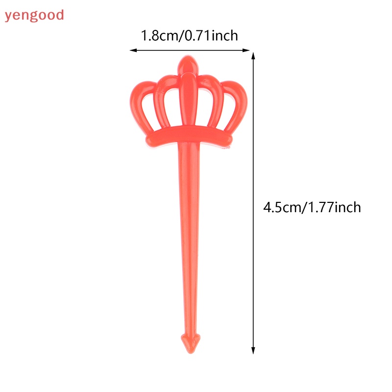 Bộ 10 / 20 Nĩa Ăn Trái Cây Hình Động Vật Mini Xinh Xắn