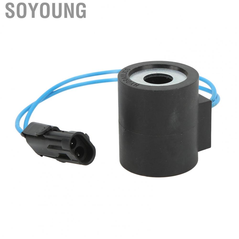 Soyoung AT163482  Long Service Life Perfect Fit Heavy Duty 2 Pin  Aging Solenoid Electrical Coil for Extractor