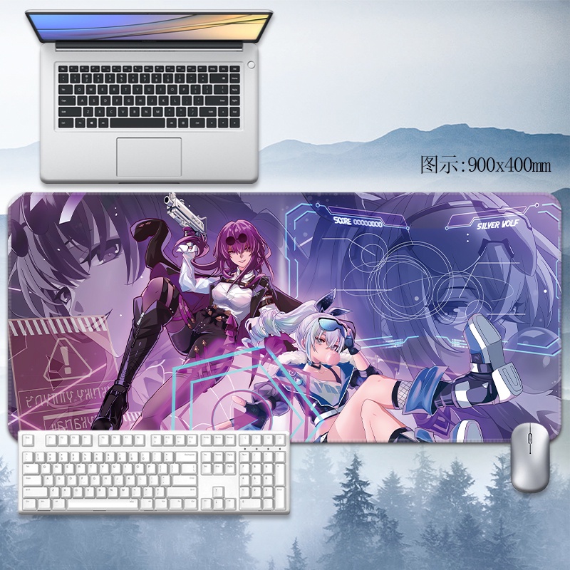 Kafka Mouse Pad Honkai: Star Rail anime game Keyboard Pad Custom table mat animation Student Rubber cushion ACGN computer mat