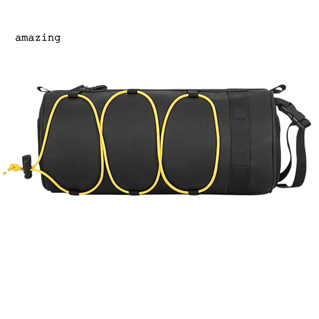 [AM] Túi Giả Da Có Dây Khóa Kéo Trước Xe Đạp Leo Núi