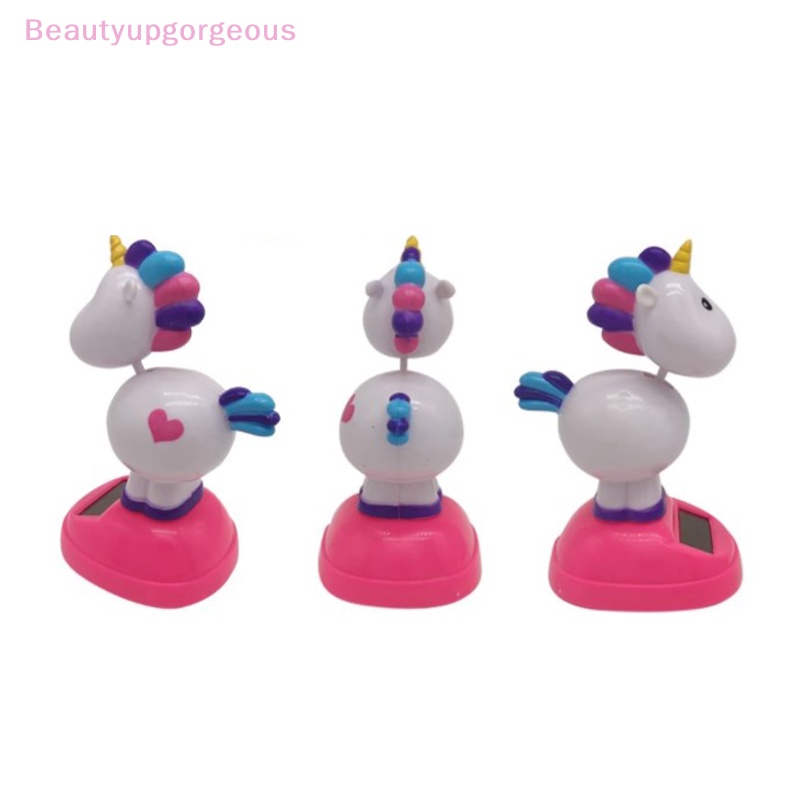 Búp Bê Kỳ Lân Hoạt Hình Nhảy Múa Sử Dụng Năng Lượng Mặt Trời Trang Trí Bảng Điều Khiển Xe Hơi