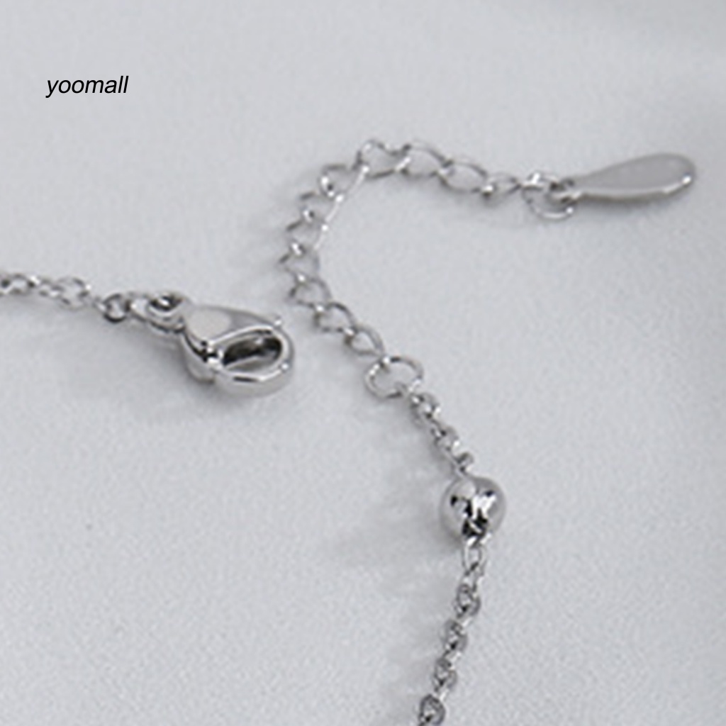 Vòng Đeo Tay Đính Đá Sáng Lấp Lánh Dễ Phối Đồ Dành Cho Nữ