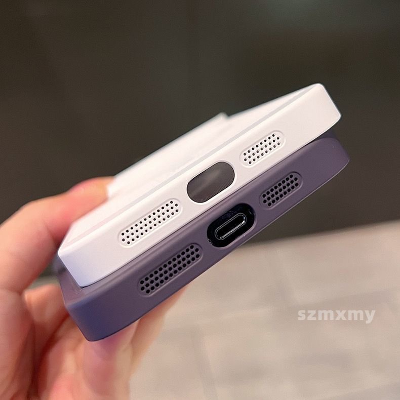 Ốp Điện Thoại Cứng Nam Châm Làm Mát Chống Sốc Sang Trọng Cho Iphone 14 13 11 12 Pro Max