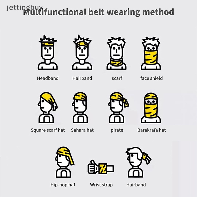 Jetting Khăn Choàng Lụa Lạnh Che Mặt Và Cổ Thoáng Khí Bảo Vệ Toàn Diện Chống Nắng Dùng Khi Đi Xe Đạp / Câu Cá Ngoài Trời