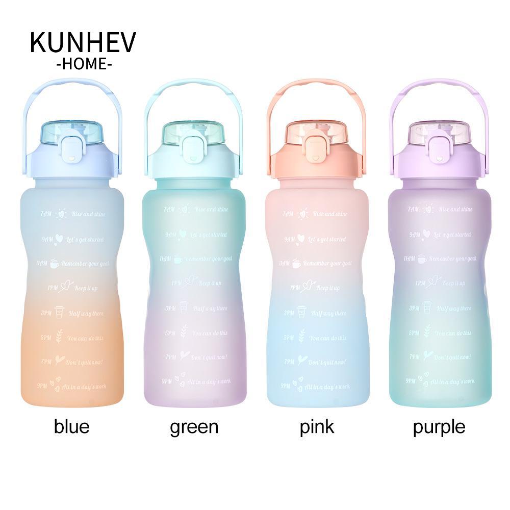 KUNHEV Bình Nước Dung Tích Lớn 2000ml Tiện Lợi Khi Đi Du Lịch