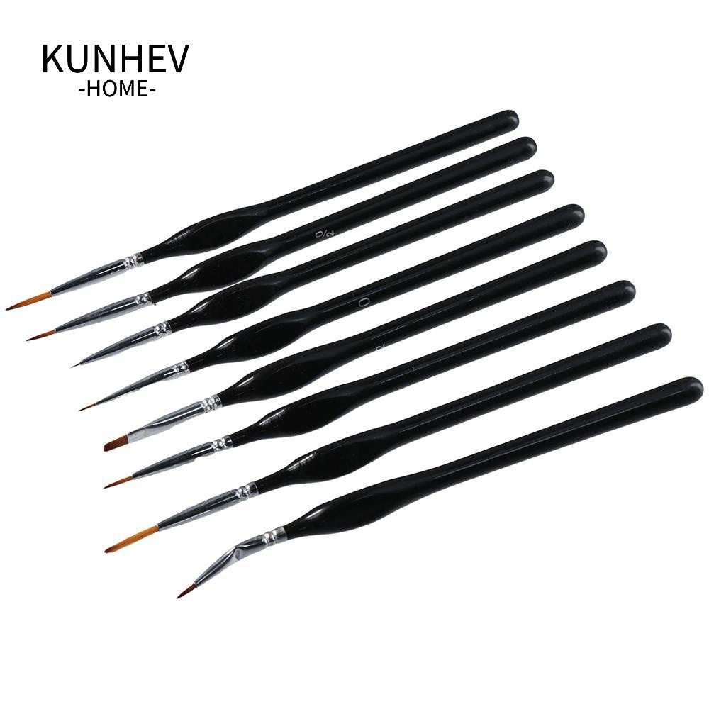 KUNHEV Cọ Sơn Trang Điểm Có Tay Cầm Tiện Dụng