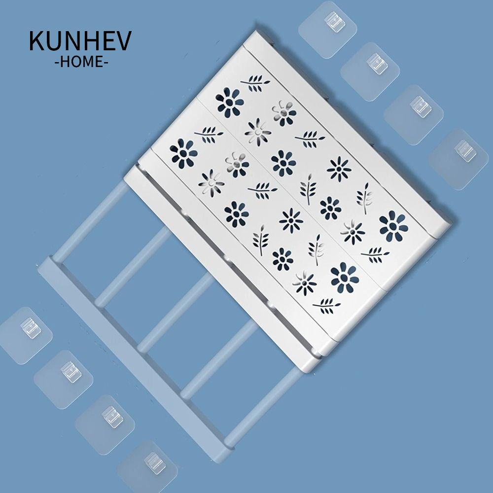 KUNHEV Kệ Chia Ngăn Tủ Màu Trắng Tiện Dụng Cho Nhà Tắm / Văn Phòng