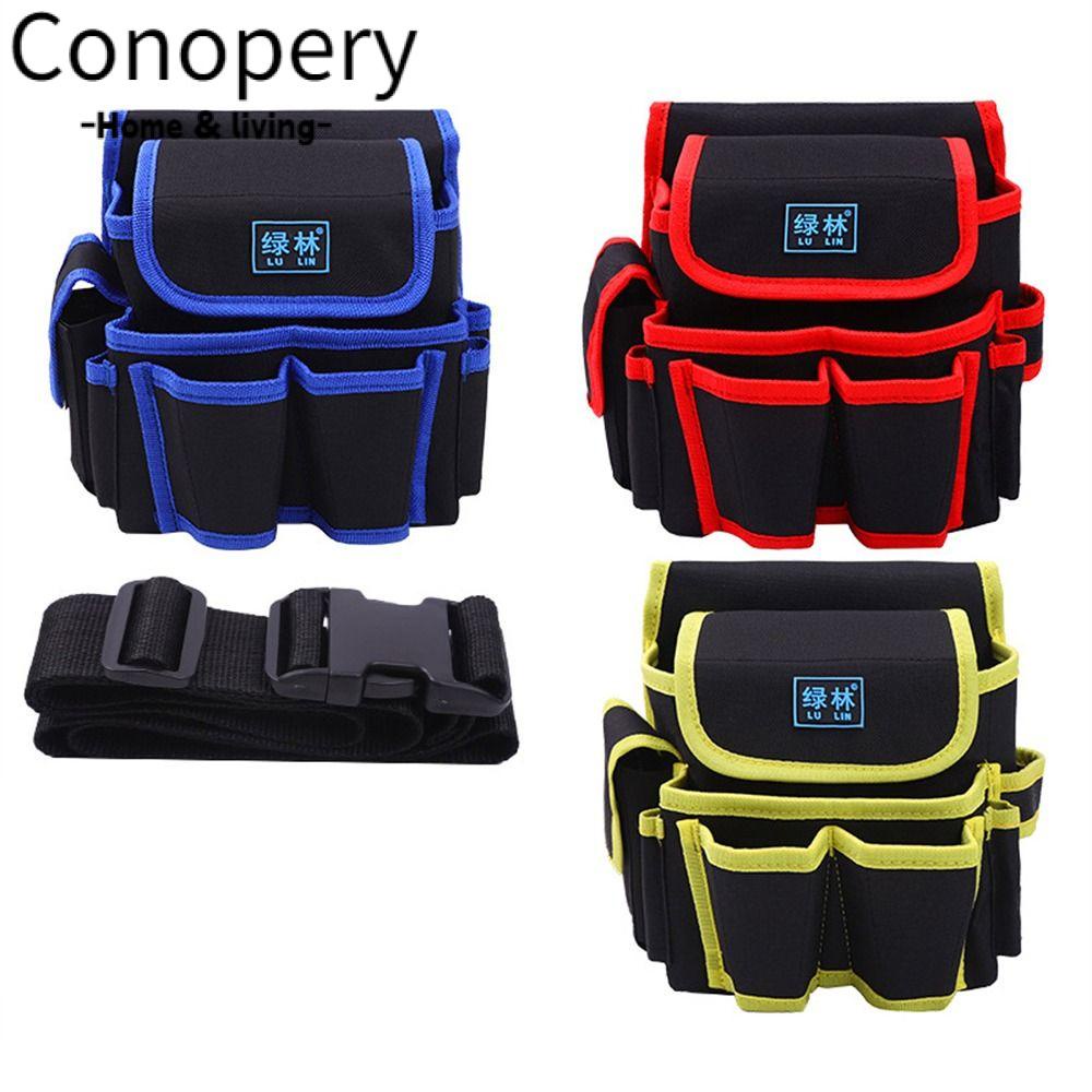 CONOPERY Túi Đựng Dụng Cụ Sửa Chữa Nhiều Ngăn Tiện Dụng Giá Đỡ