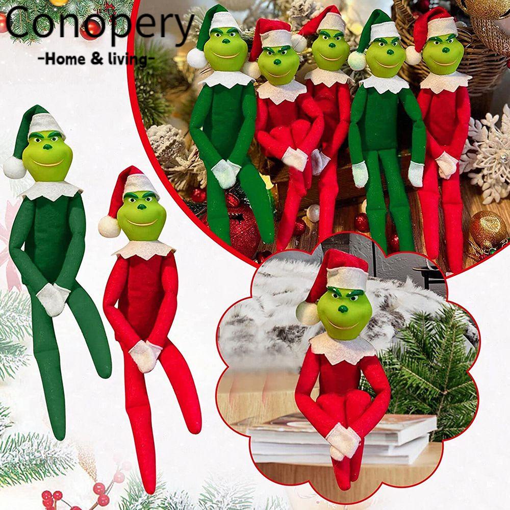 CONOPERY Búp Bê Nhồi Bông Hình Yêu Tinh Sáng Tạo Trang Trí