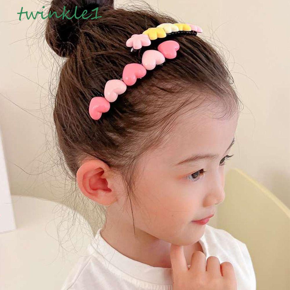 Lược Cài Tóc Đính Ngôi Sao Nhiều Màu Sắc Lấp Lánh Dễ Thương Cho Bé