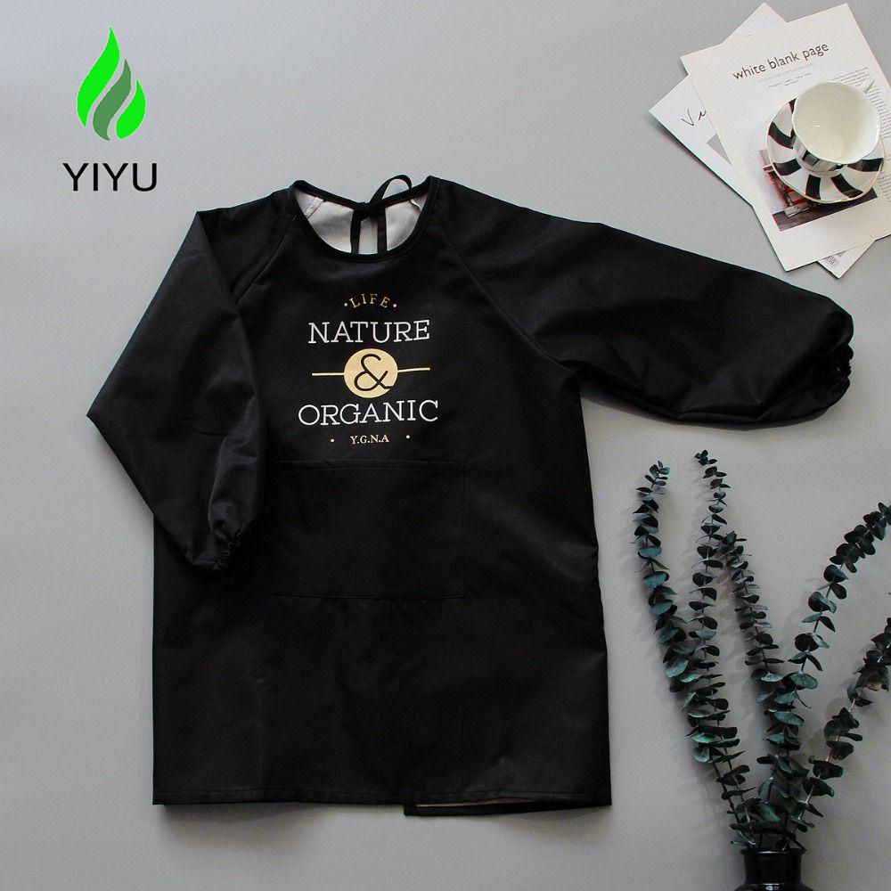 Tạp Dề PVC Dài Tay Chống Bám Dầu Mỡ Tiện Dụng Cho Nhà Bếp