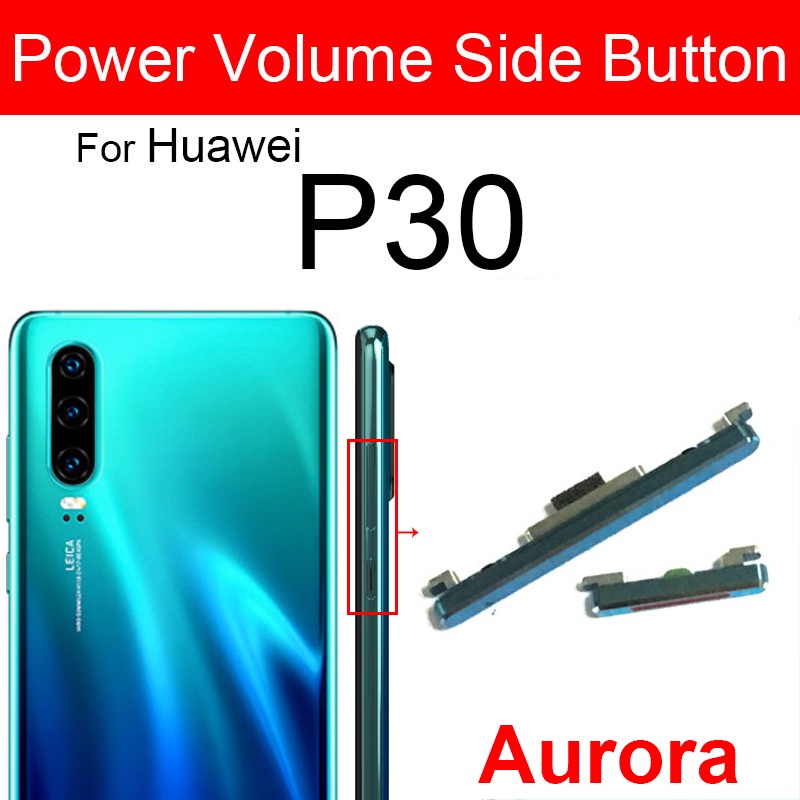 Nút Bấm Điều Chỉnh Âm Lượng Thay Thế Chuyên Dụng Cho Huawei P30 P30pro P30 Lite 2020 P30pro P30lite