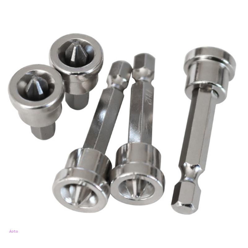 Bộ 5 Mũi Khoan Định Vị Từ Tính Chống Trượt Đa Năng