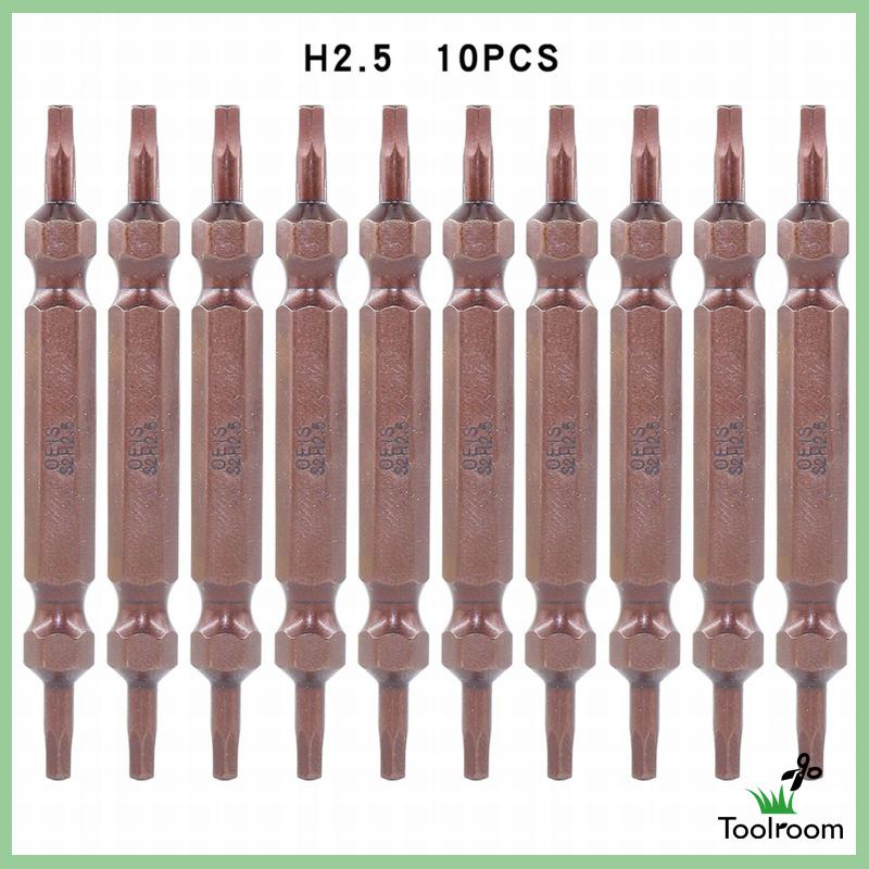 Bộ 10 Mũi Khoan Tháo Lắp Nhanh Đầu Lục Giác 1 / 4 "