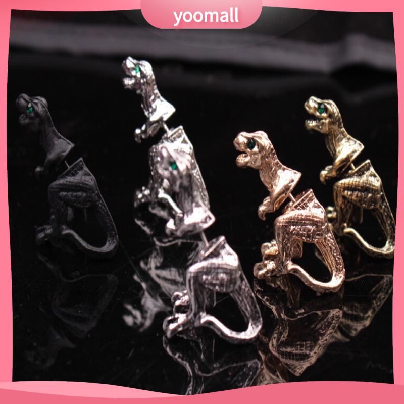 [YM] Khuyên Tai Xỏ Hình Khủng Long Ba Chiều Cá Tính Thời Trang Harajuku