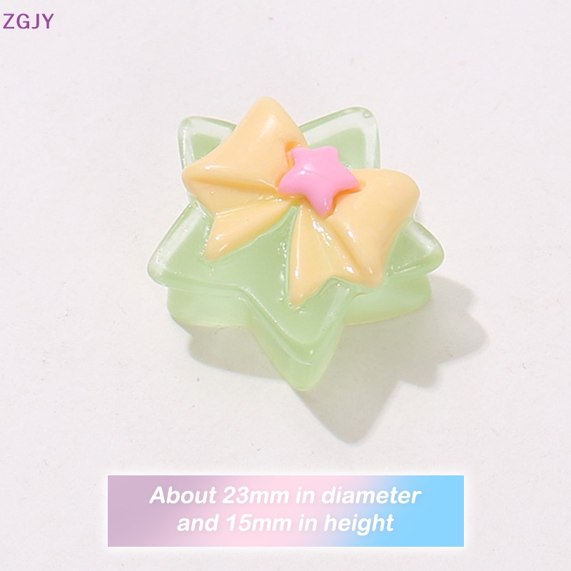 Bộ 5 Miếng Dán Hình Chiếc Giày Bằng Nhựa Phát Quang Độc Đáo Dùng Trang Trí Hộp Quà Mới