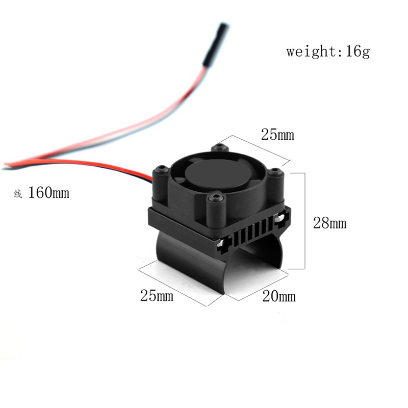 Quạt Tản Nhiệt TRX4M 180 Cho TRX4 TRX4-M 1 / 18 RC