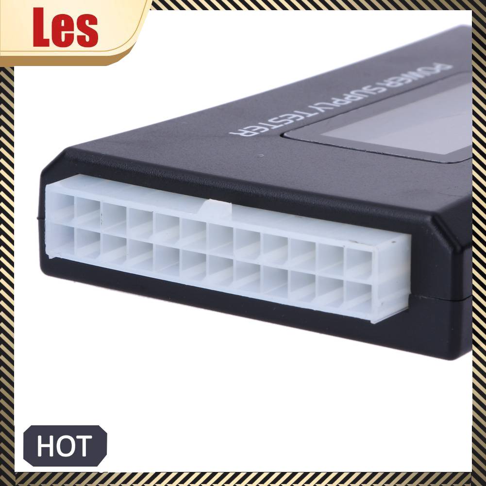 Dụng Cụ Kiểm Tra Nguồn Điện 20 / 24 Pin Với Màn Hình LCD Kỹ Thuật Số