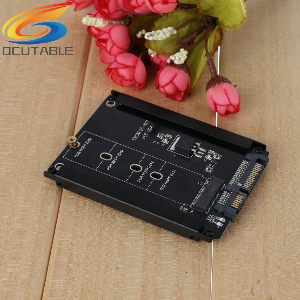 Bộ ĐiềU HợP CY B + M 2 M.2 NGFF (SATA) SSD Sang 2.5 SATA Chuyên DụNg