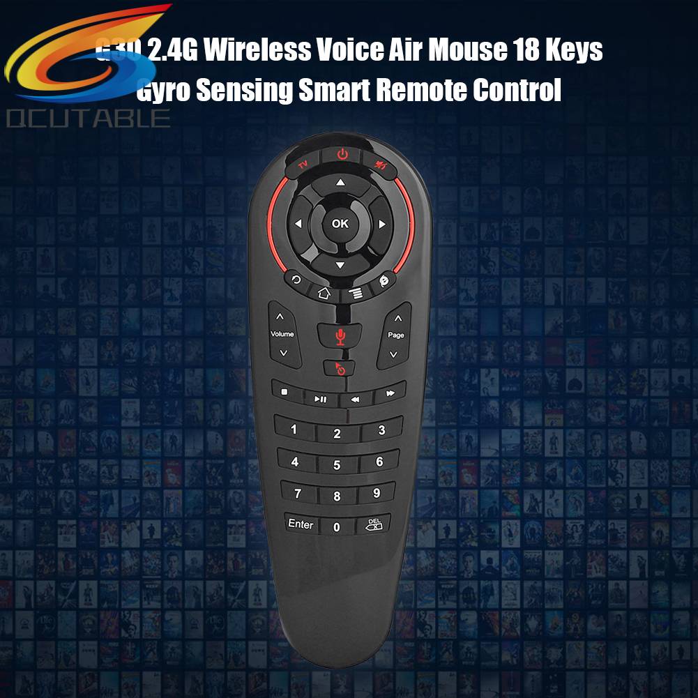 Chuột Bay Thông Minh G30 2.4G 18 PhíM, ĐiềU KhiểN BằNg GiọNg NóI