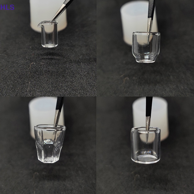 Khuôn Silicone Làm Cốc Nước Mini Trang Trí Nhà Búp Bê DIY