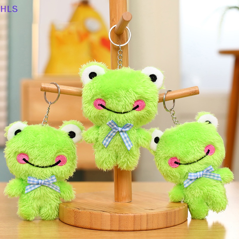 Móc Khóa Hình Búp Bê Nhồi Bông Mini 10cm Nhiều Màu Sắc Chất Lượng Cao