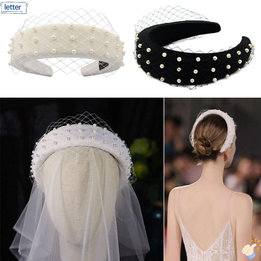 LET Băng Đô Cài Tóc Bản Rộng Không Trơn Trang Điểm Cho Spa