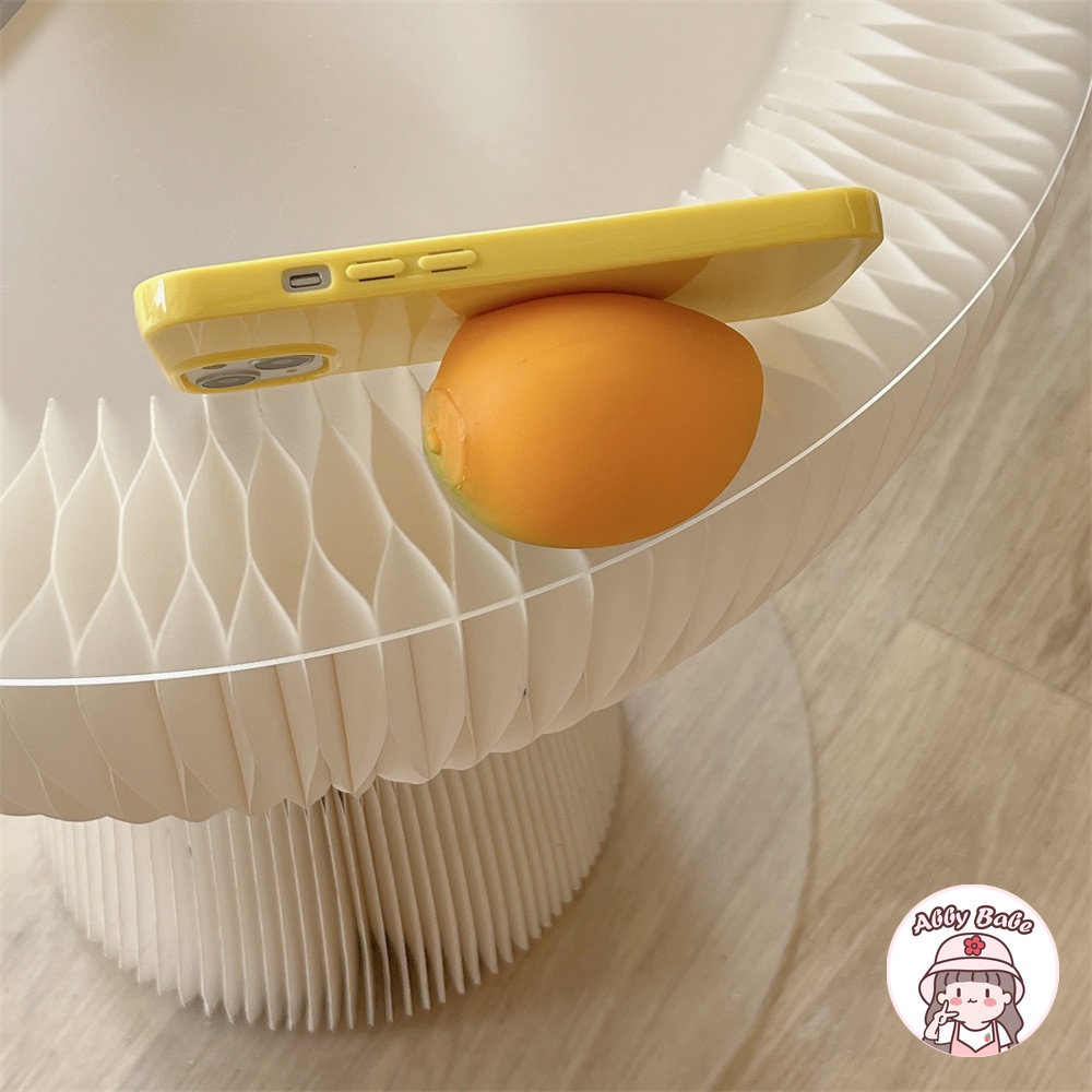 Ốp Điện Thoại TPU Mềm Bóng Trong Suốt Họa Tiết Quả Xoài 3D Phong Cách Hàn Quốc Cho IPhone 14 Pro Max 11