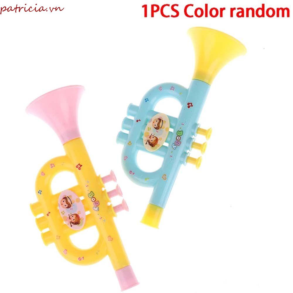 PATRICIA Kèn Đồ Chơi Nhiều Màu Sắc Phát Ra Âm Thanh Vui Nhộn Dành Cho Các Bé
