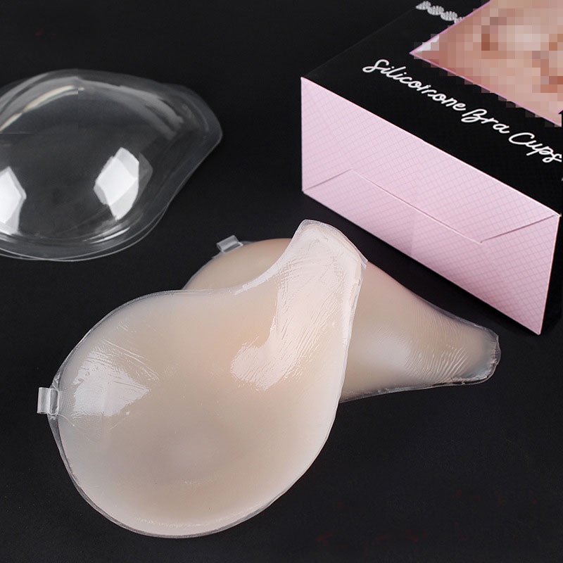 Miếng Dán Nâng Ngực Silicone Vô Hình Tái Sử Dụng Tiện Lợi