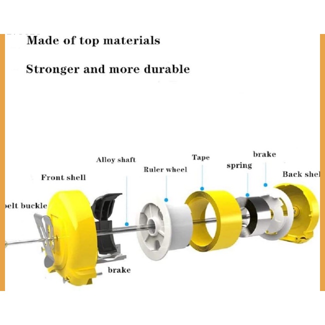 Thước Dây Cuộn 10ft 16ft 25ft Có Móc Nam Châm