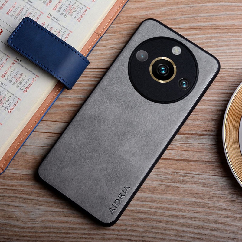 Ốp Điện Thoại Da Nhám Cho Oppo realme 11 pro plus realme 11 pro